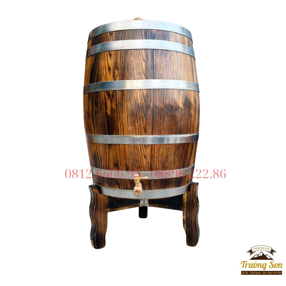 Thùng ngâm rượu gỗ sồi