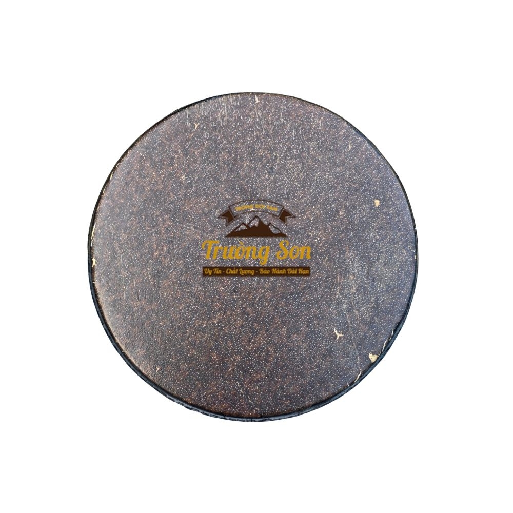 Trống Đế 16x16cm Tang Ghép Gỗ Mít Da Trâu Loại 1