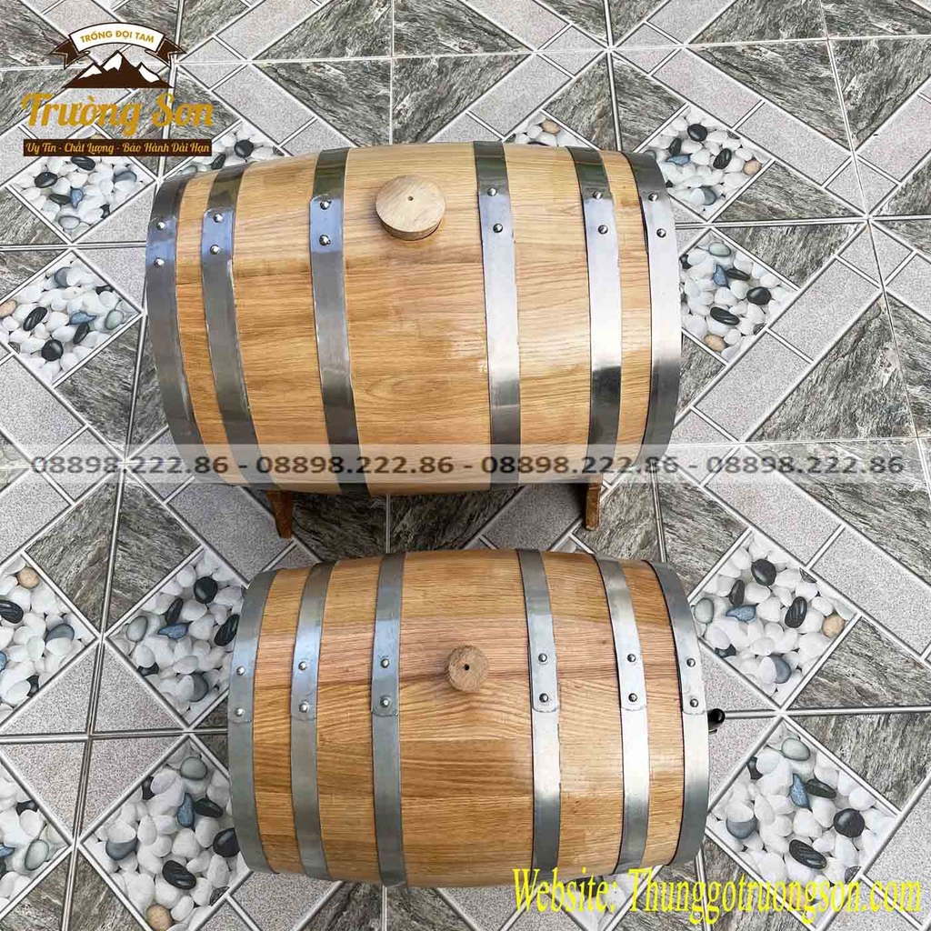 Thùng rượu gỗ sồi giá rẻ