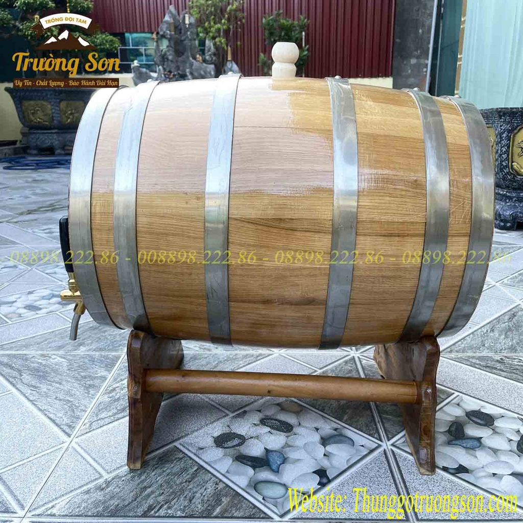 Thùng rượu gỗ sồi 50 lít