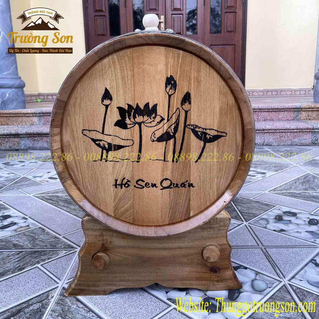 Thùng rượu gỗ sồi 50 lít