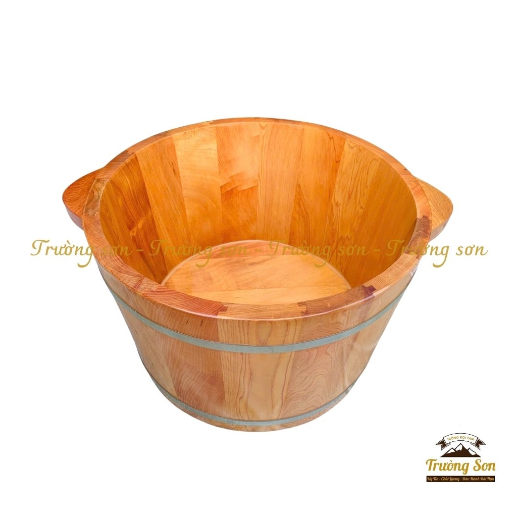 Chậu gỗ ngâm chân pơmu