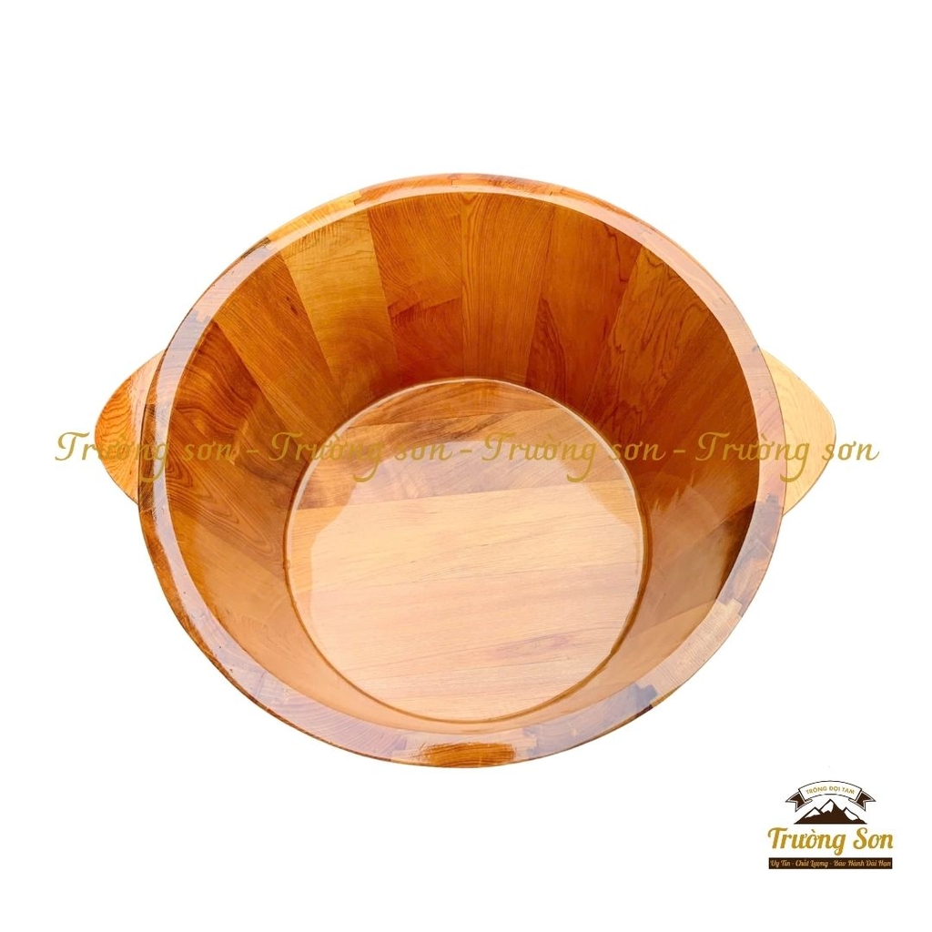 Chậu gỗ ngâm chân pơmu