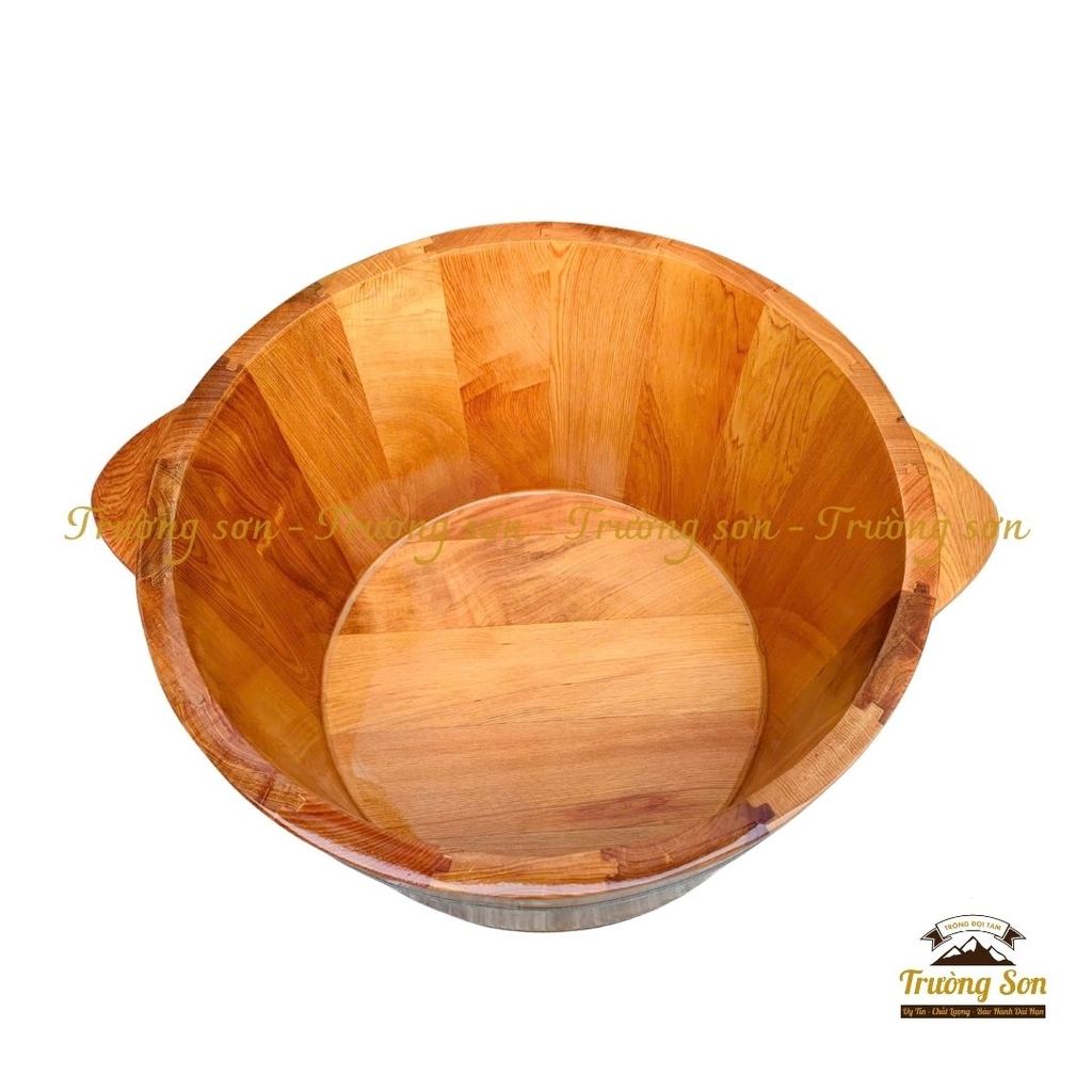 Chậu gỗ ngâm chân pơmu