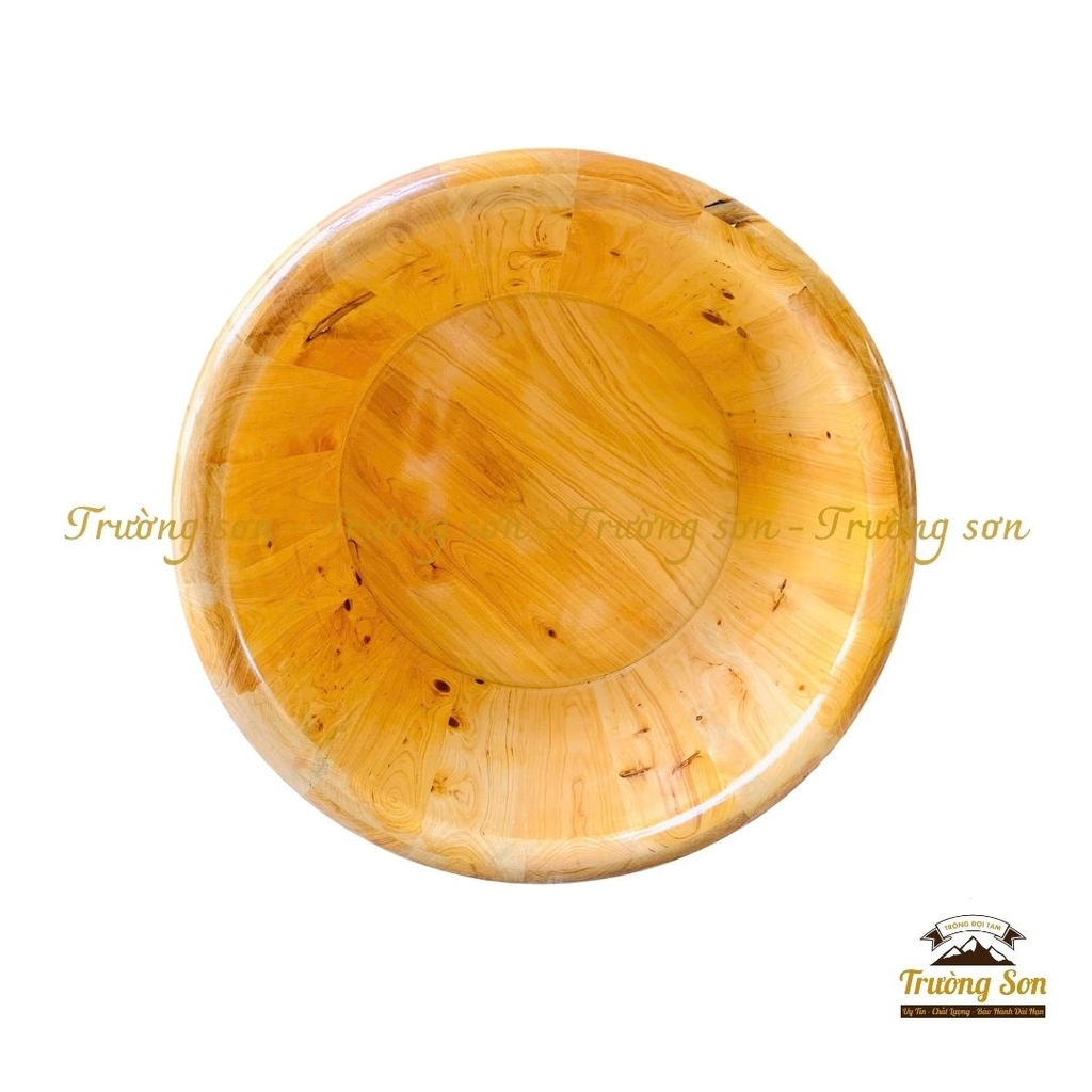 Chậu gỗ ngâm chân tuyết tùng