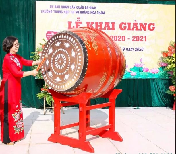 Trống trường học 70*80cm