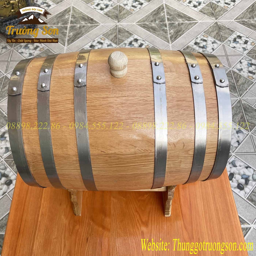 Thùng gỗ sồi 30 lít