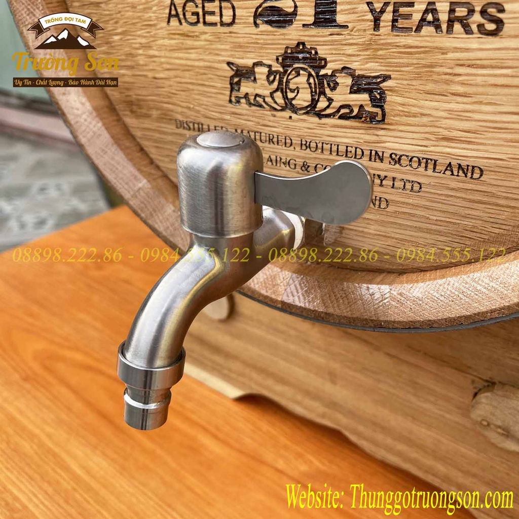 Thùng gỗ sồi 30 lít