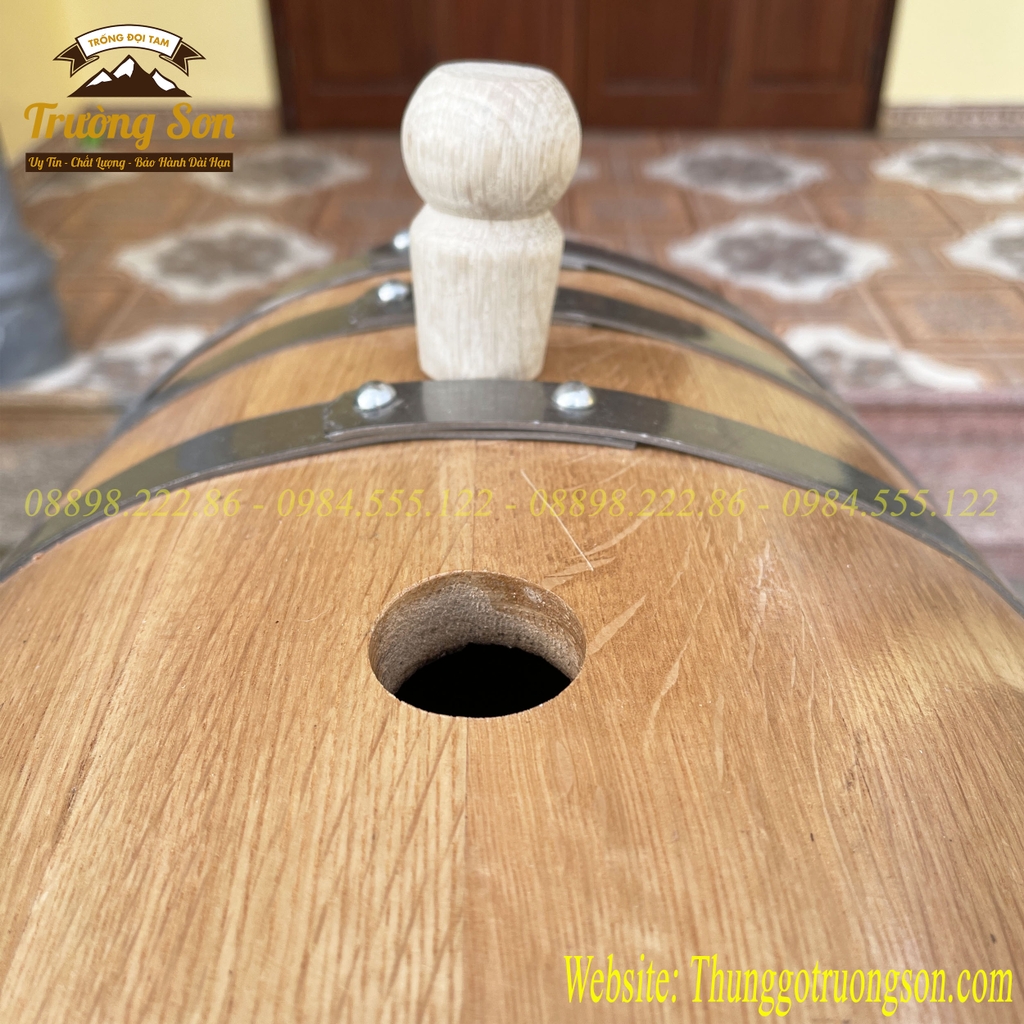 Thùng gỗ sồi 30 lít
