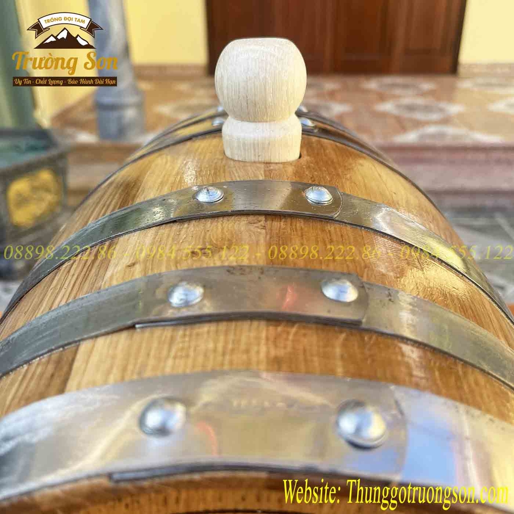 Thùng gỗ sồi 10 lít