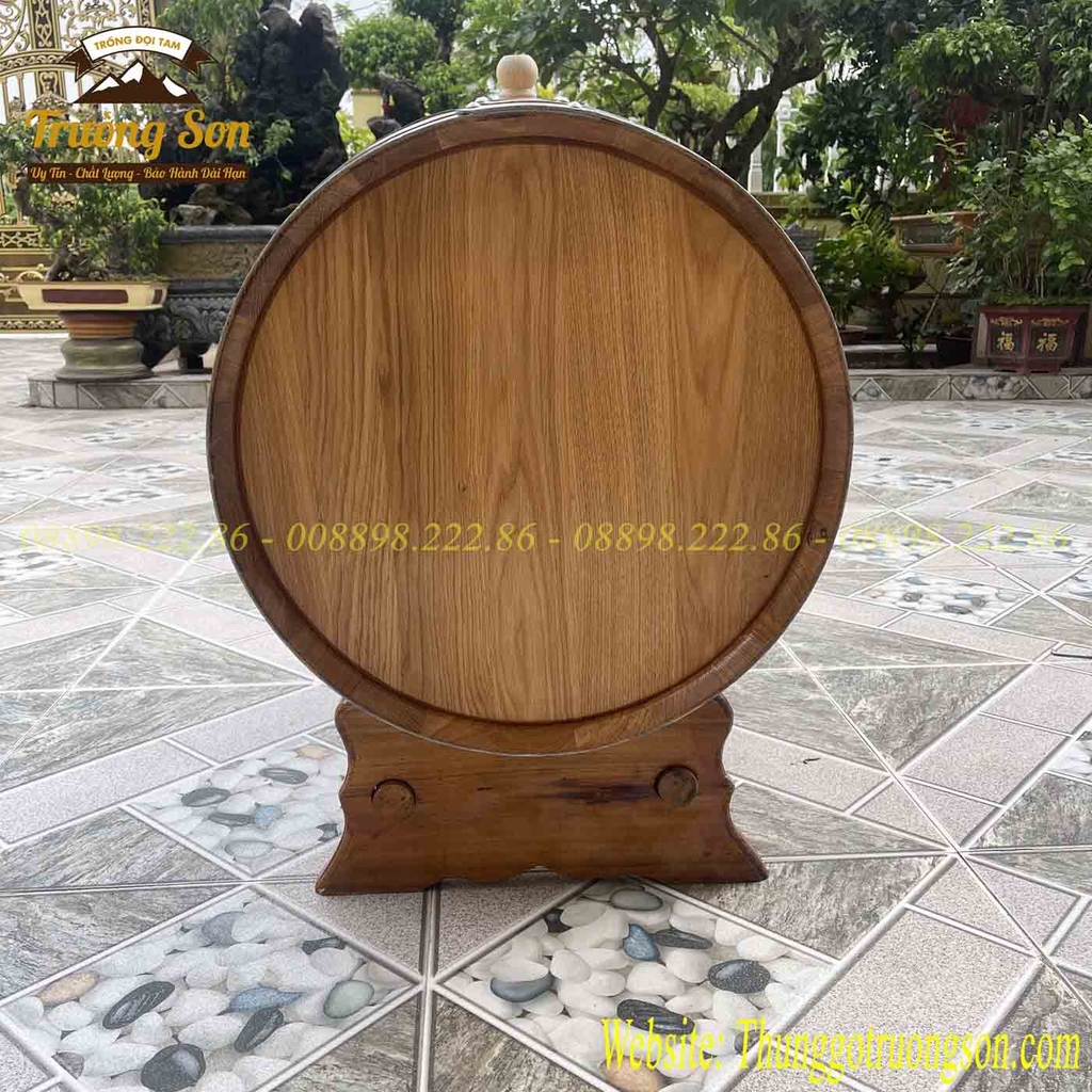Thùng ngâm rượu gỗ sồi 150 lít