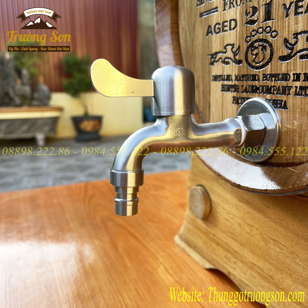 Thùng gỗ sồi 20 lít