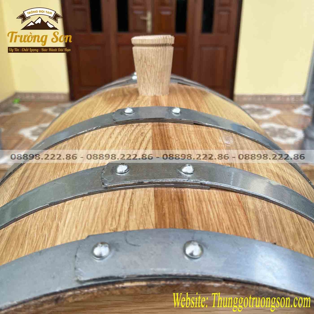 Thùng ngâm rượu gỗ sồi