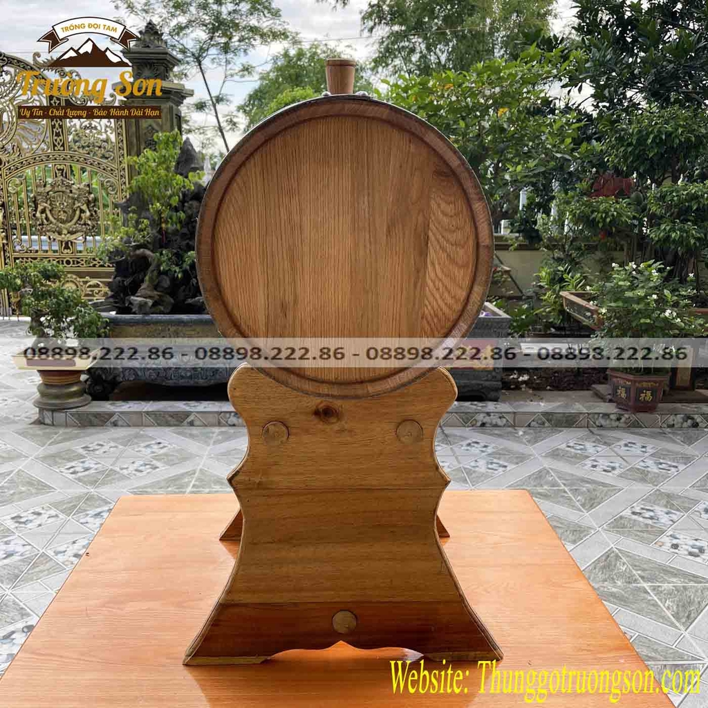 Thùng ngâm rượu gỗ sồi