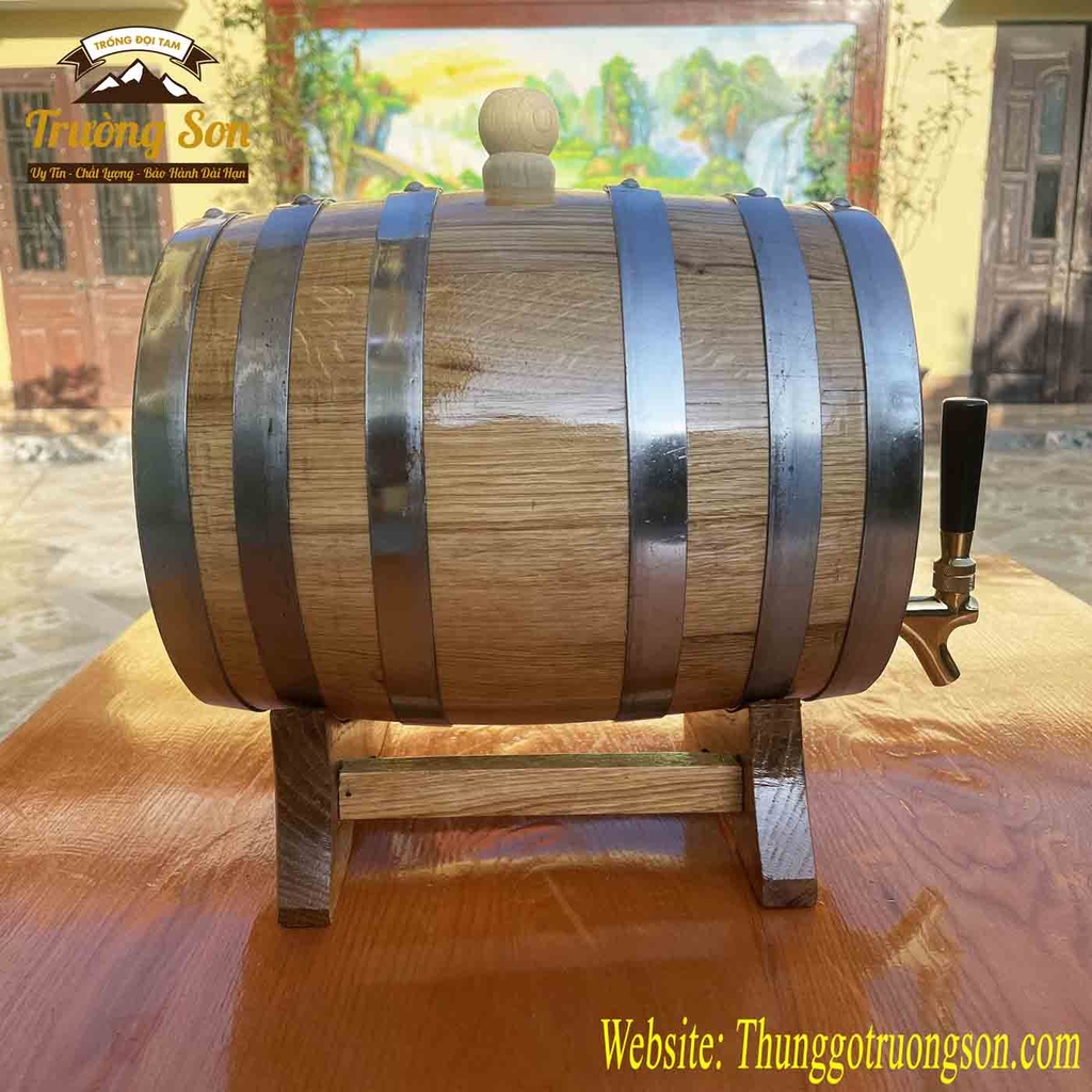 Thùng gỗ sồi 10 lít