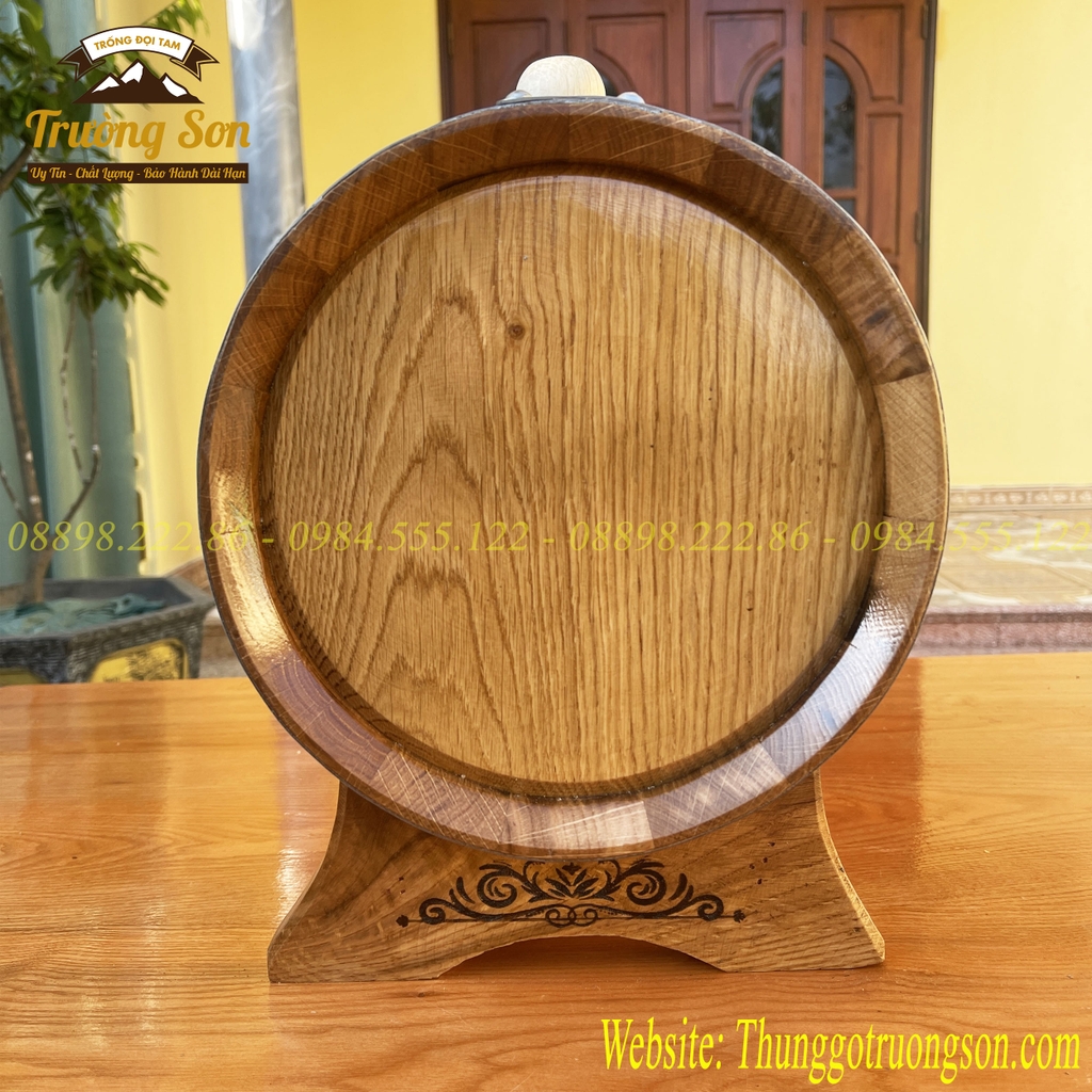 Thùng gỗ sồi 10 lít