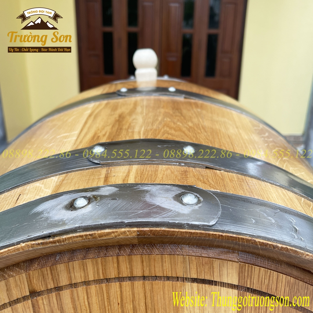 Thùng gỗ sồi 200 lít