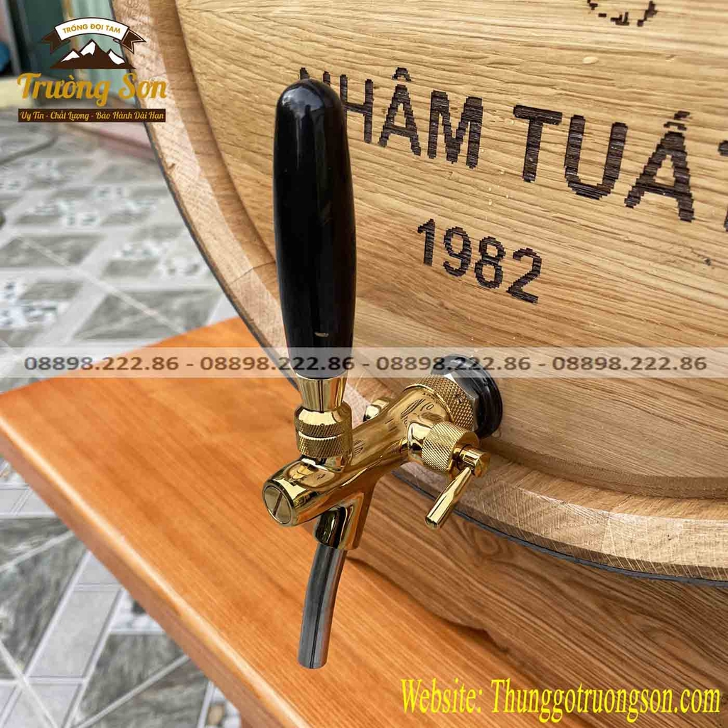 Thùng rượu gỗ sồi 100 lít