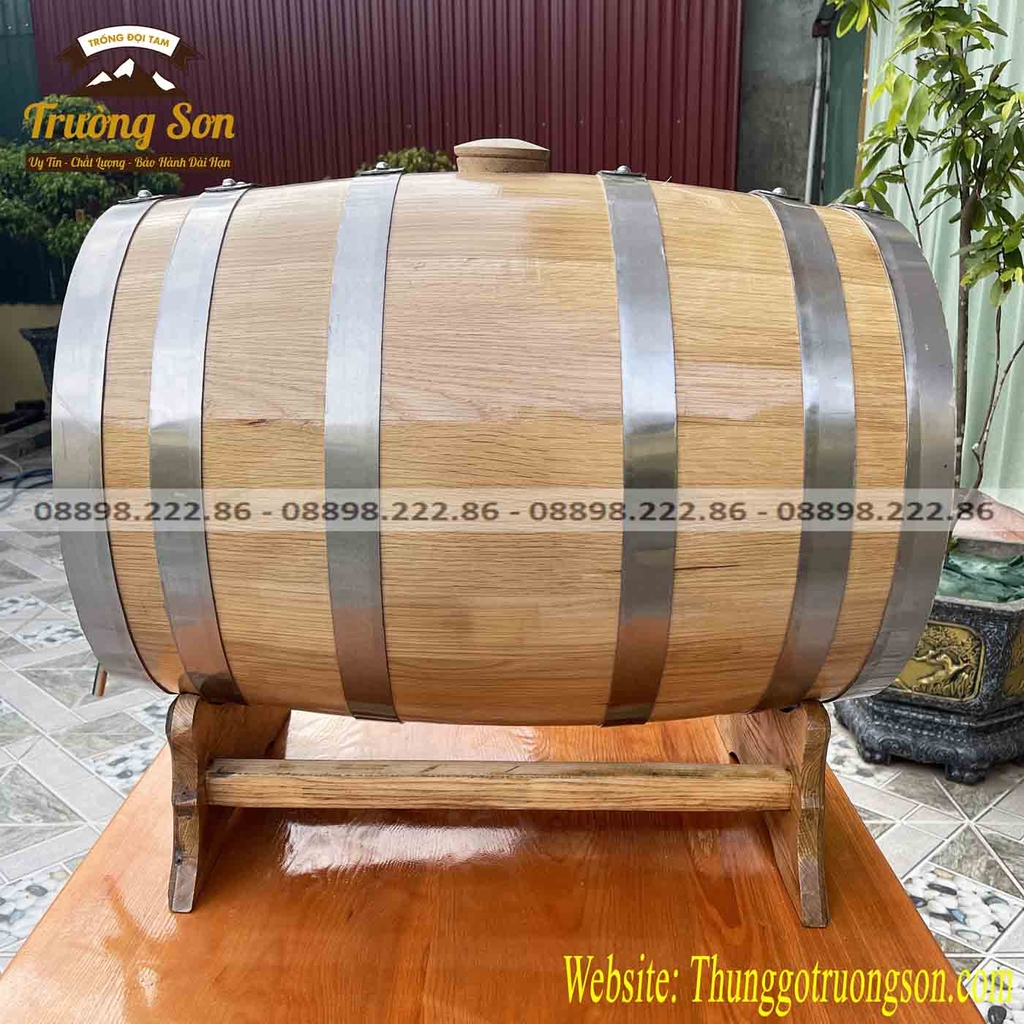 Thùng rượu gỗ sồi 100 lít