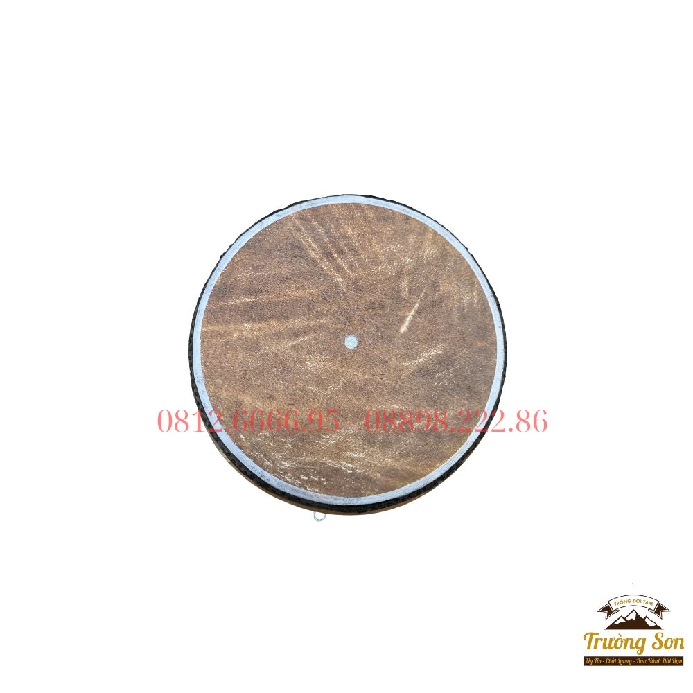 Trống Cúng 30×20 Cm Trống Đế Gỗ Mít Da Trâu Chuẩn Lễ
