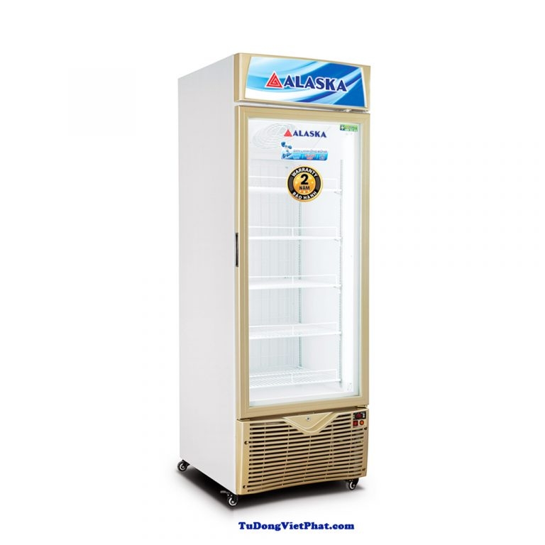 Tủ đông đứng mặt kính Alaska IF-350G, 350 lít