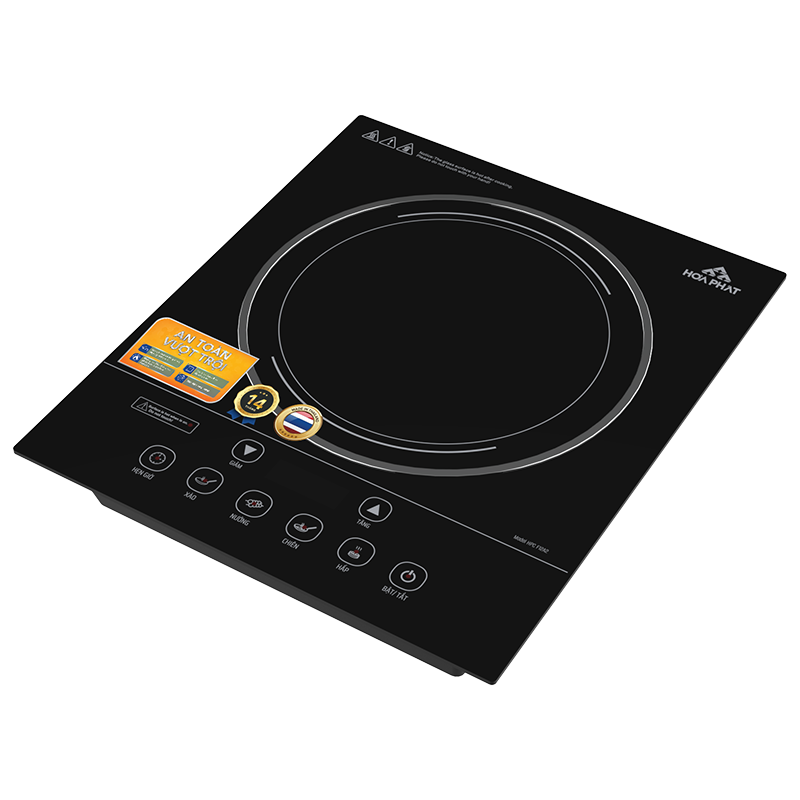 Bếp hồng ngoại đơn mặt kính chống xước, chịu nhiệt cao
