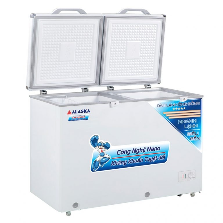 Tủ đông Alaska BCD-3068C 205L 2 ngăn đông mát dàn đồng