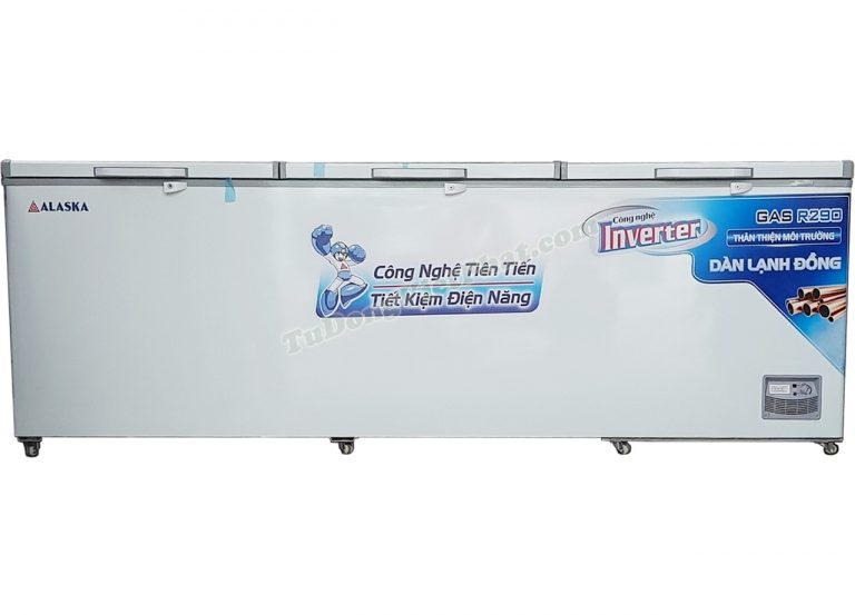 Tủ đông Alaska HB-1500CI Inverter 1500L 1 ngăn đông 3 cánh