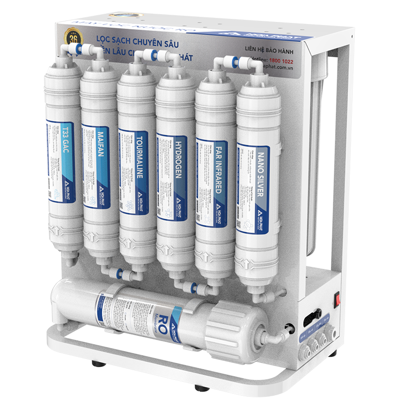Máy lọc nước RO để gầm Hòa Phát HPU456
