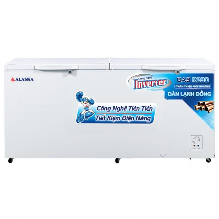 Tủ đông Alaska HB-890CI 890L Inverter 1 ngăn đông dàn đồng