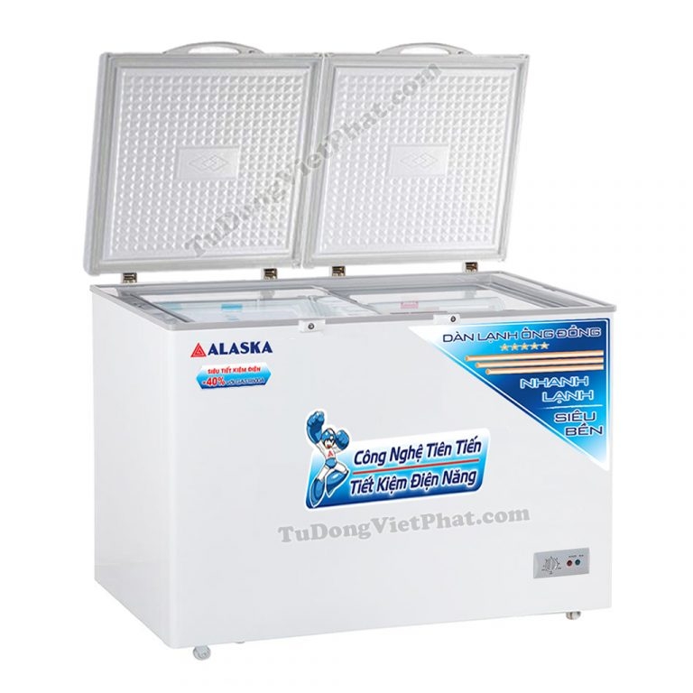 Tủ đông Alaska BCD-5068C 500L 2 ngăn đông mát dàn đồng
