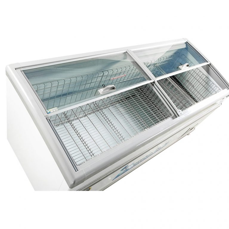 Tủ đông Alaska KT-650 mặt kính phẳng 650 lít