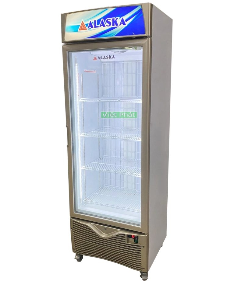 Tủ đông đứng mặt kính Alaska IFG-350, 350 lít