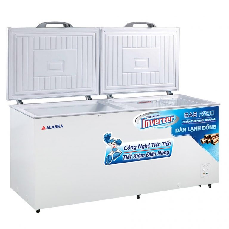 Tủ đông Alaska HB-890CI 890L Inverter 1 ngăn đông dàn đồng