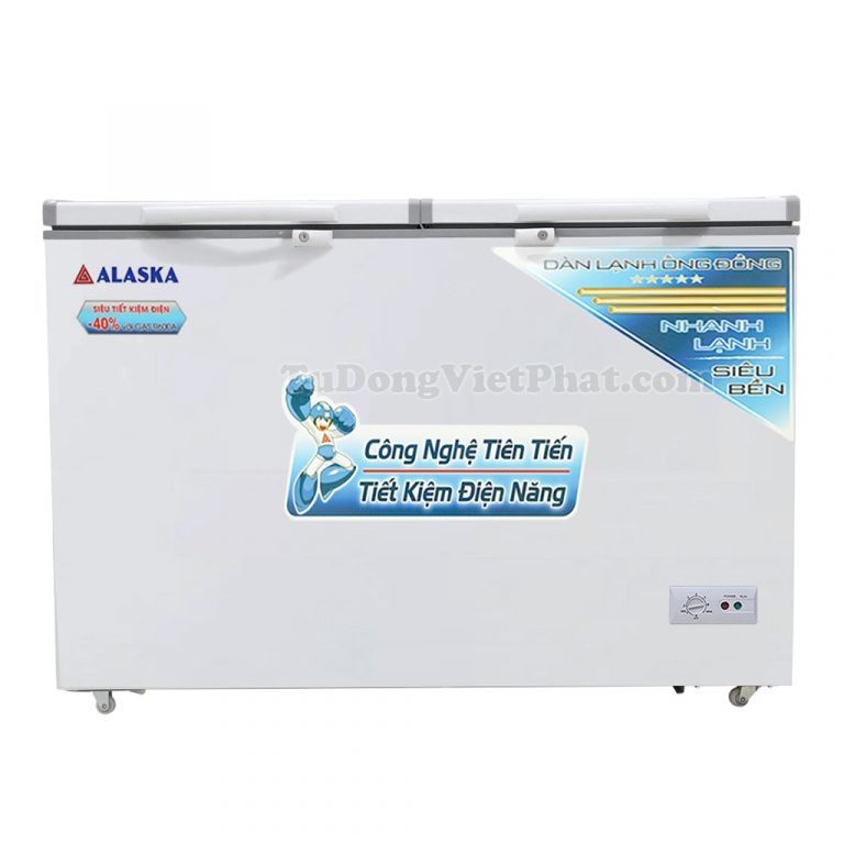 Tủ đông Alaska BCD-5068C 500L 2 ngăn đông mát dàn đồng