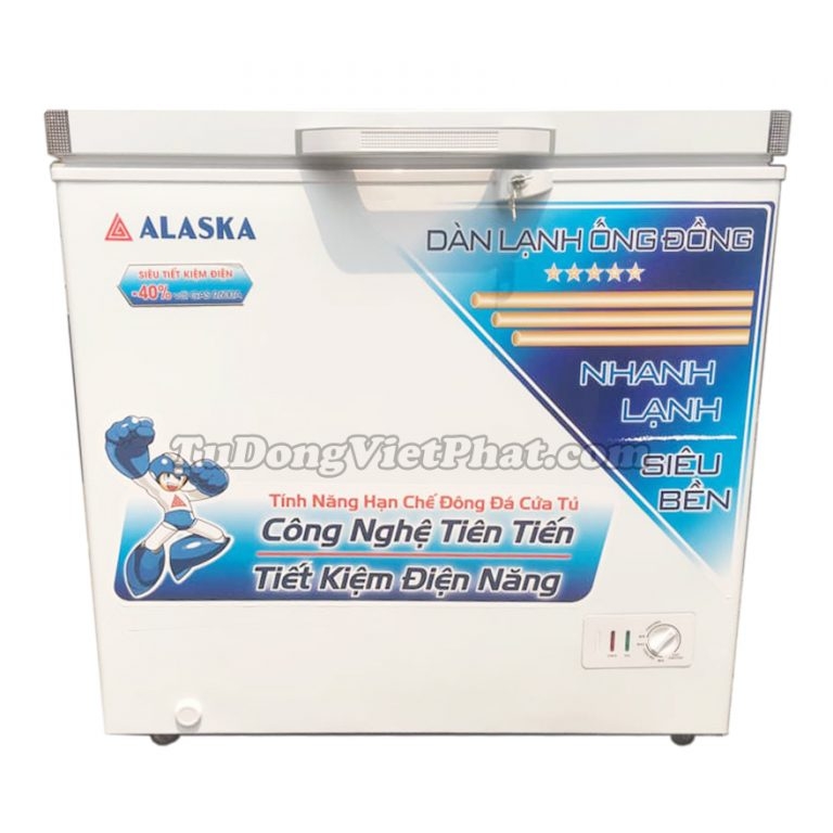 Tủ đông Alaska BD-300C 1 ngăn đông dàn đồng
