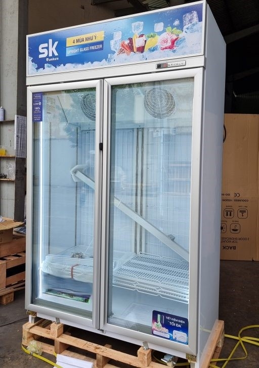 Tủ đông đứng mặt kính Sumikura SKFG-120HZ2 1200L