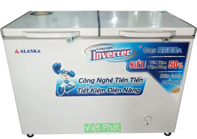 Tủ đông Alaska FCA-4600CI 450L 2 ngăn đông mát Inverter