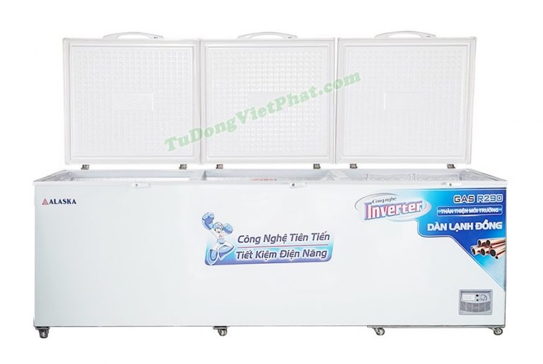 Tủ đông Alaska HB-1100CI Inverter 1100L 1 ngăn đông 3 nắp dỡ