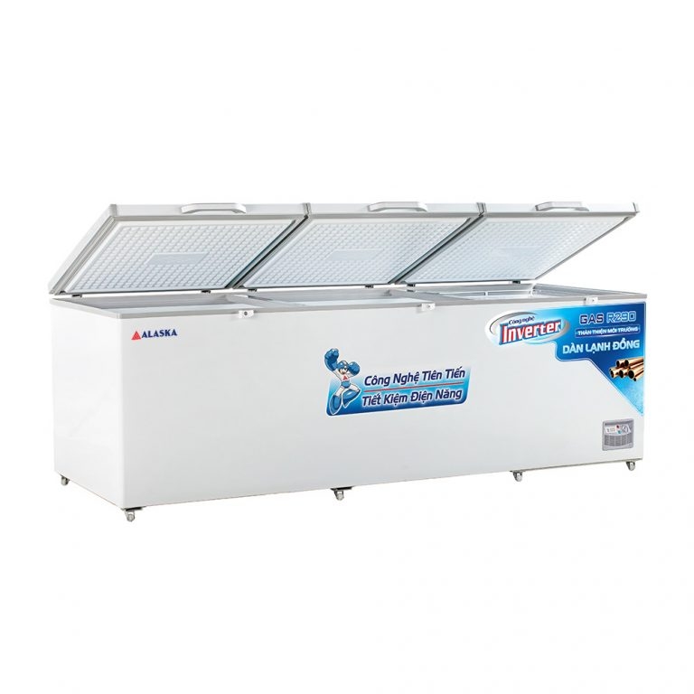 Tủ đông Alaska HB-1500CI Inverter 1500L 1 ngăn đông 3 cánh