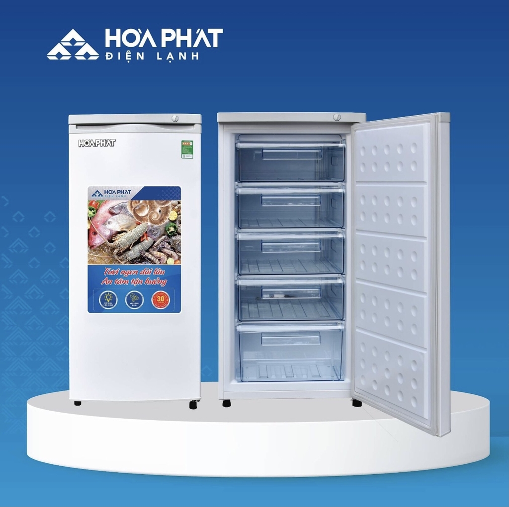 Mẫu tủ đông đứng 1 chế độ (đông) 110l - 150l - 210l