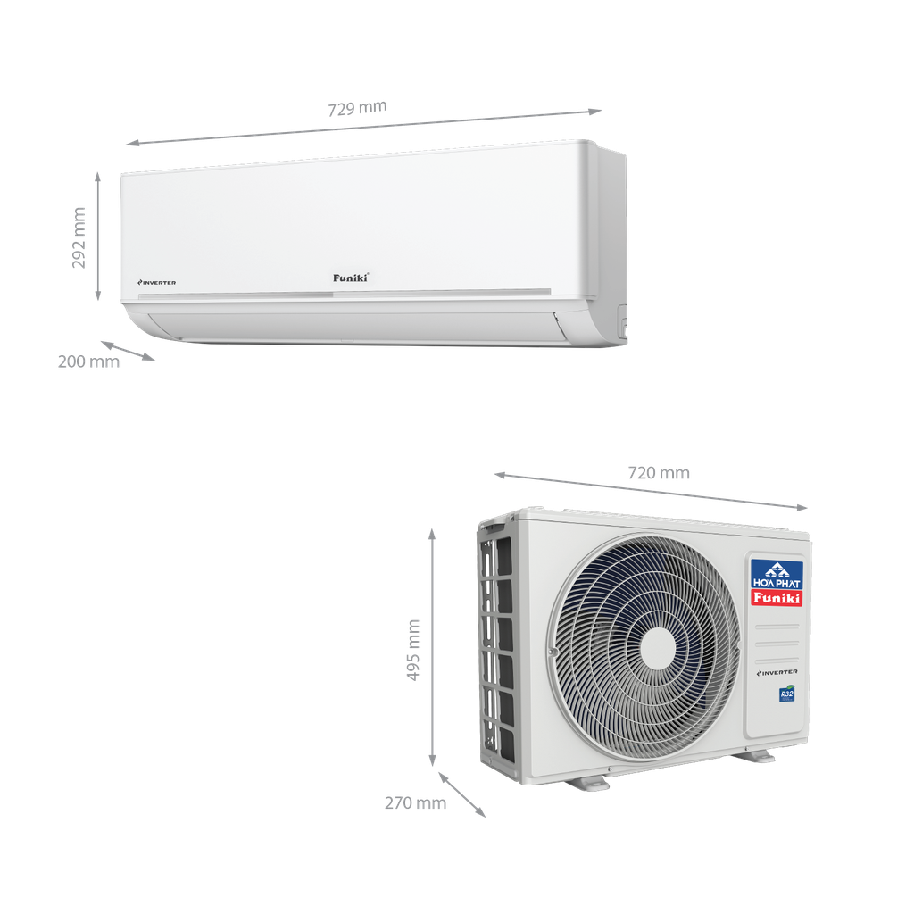 Điều hoà Funiki 9000BTU Inverter Cao Cấp