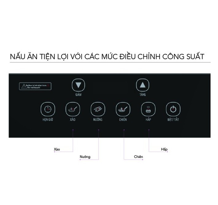 Bếp hồng ngoại đơn Hòa Phát HPC F12A2