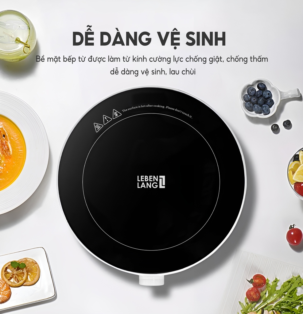 Bếp từ đơn bằng cơ LEBENLANG LBL5507