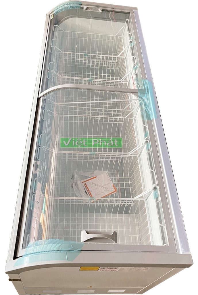 Tủ đông Alaska KC-550CI inverter mặt kính cong dàn đồng