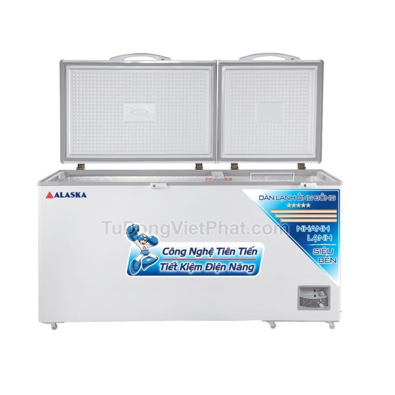 Tủ đông Alaska HB-650C 650L 1 ngăn đông dàn đồng