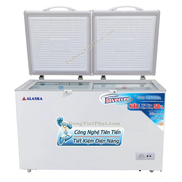 Tủ đông Alaska BCD-5568CI 550L 2 ngăn đông mát Inverter