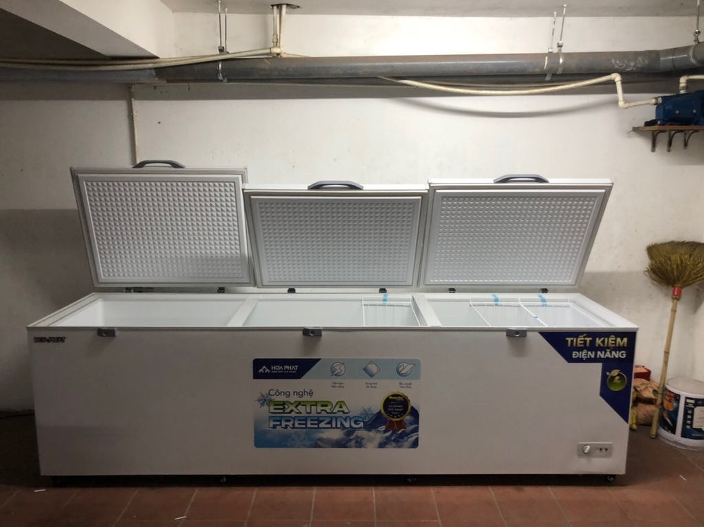 3 MẪU TỦ ĐÔNG LỚN HOÀ PHÁT 2 CÁNH, 3 CÁNH AD544 - AD6783- AD1190