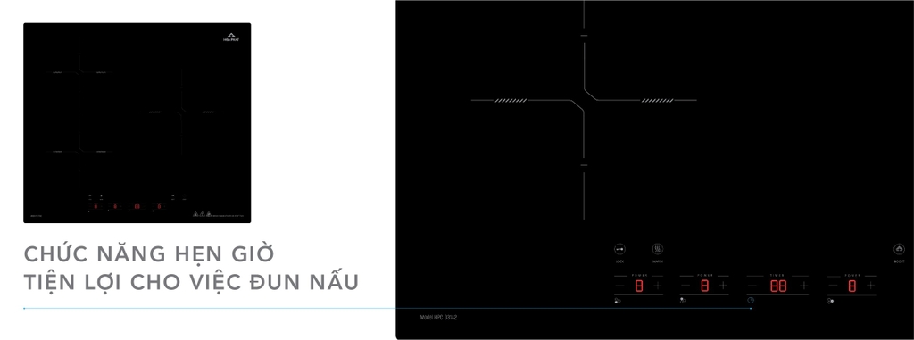 Bếp điện từ ba Hòa Phát HPC D31A2