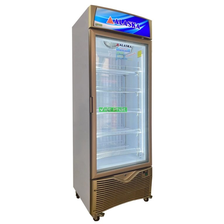 Tủ đông đứng mặt kính Alaska IFG-350, 350 lít